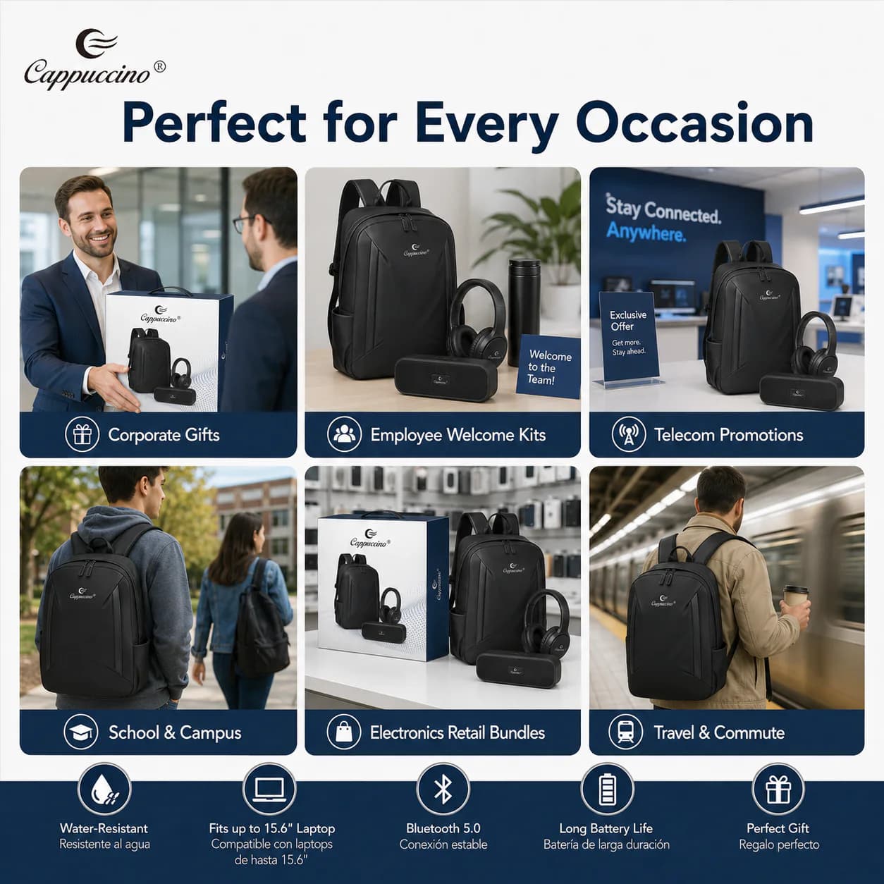 corporate tech gift set applications for business promotions employee kits campus and travel