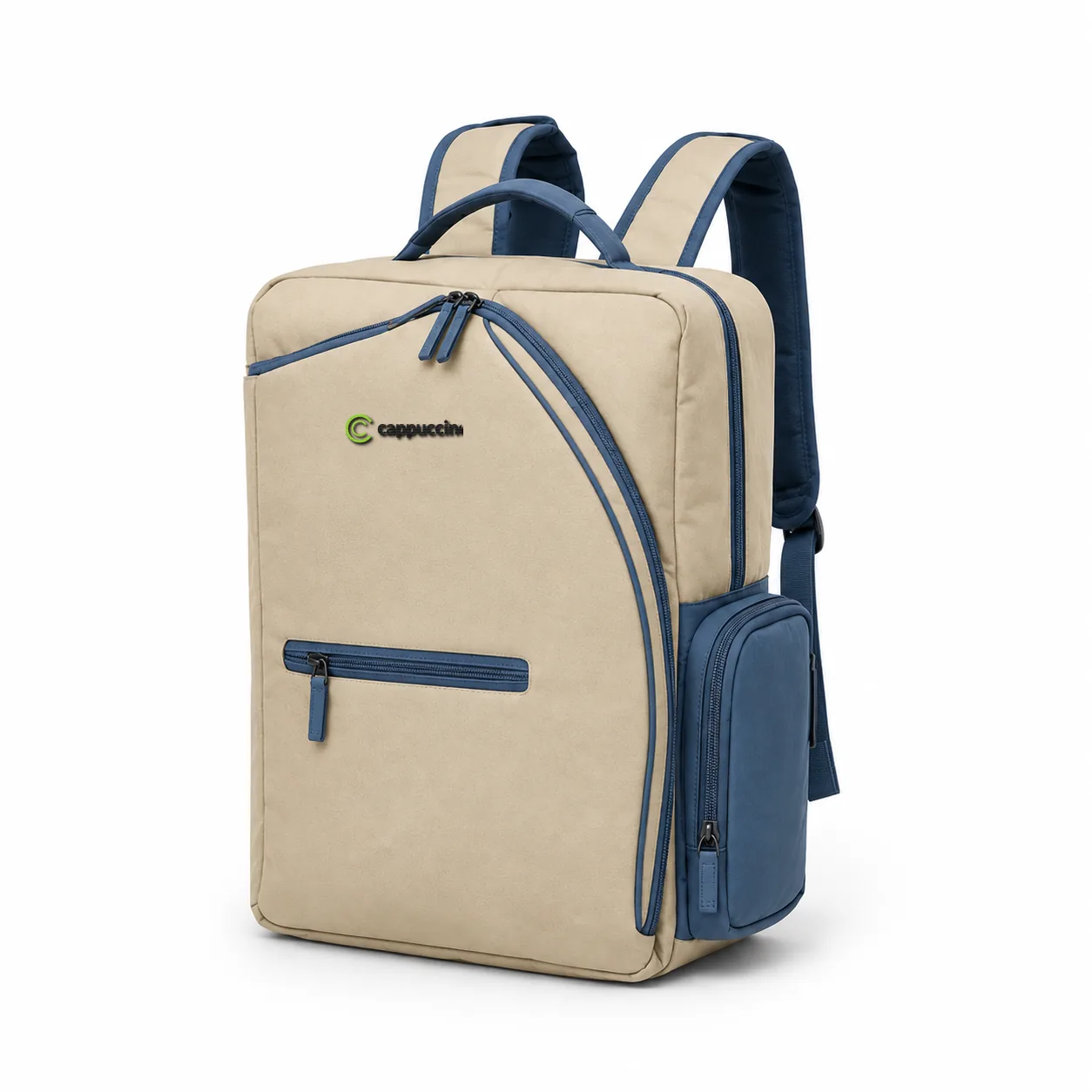 Cappuccino PDB017 travel court utility backpack with laptop and racket storage