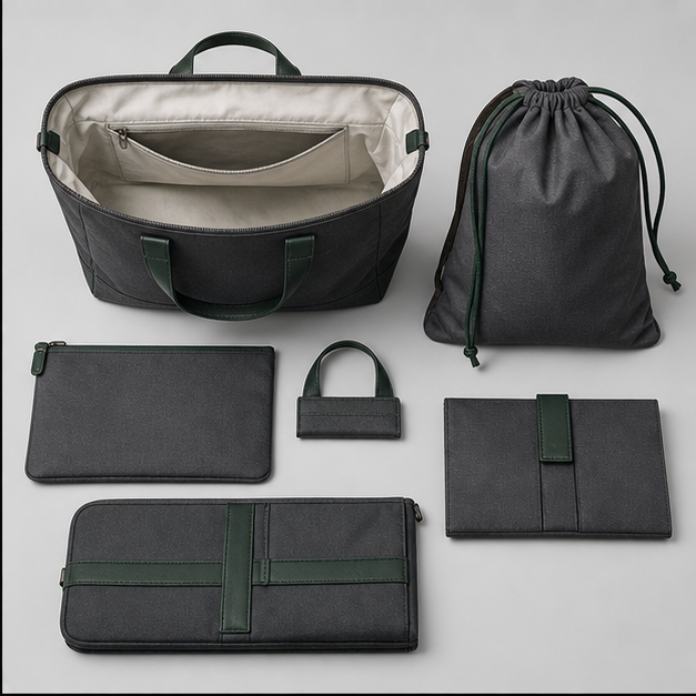 Hotel Custom Bag Manufacturer flat-pack and pocket structure