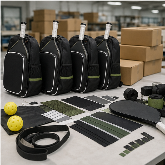 Custom Pickleball Bags Manufacturer small-batch case scene