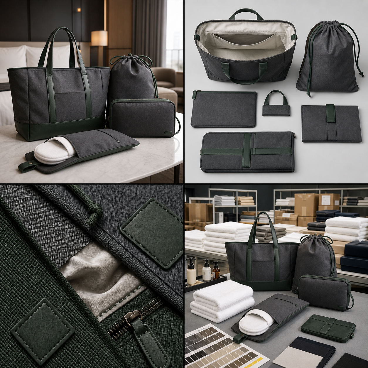 Hotel Custom Bag Manufacturer product, structure, material and case images
